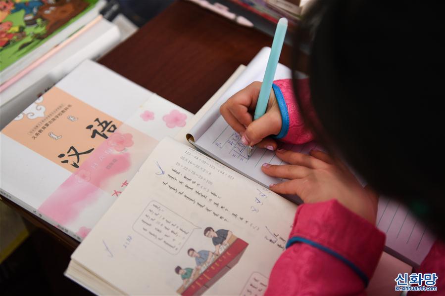 （图片故事）（13）戈壁深处上网课