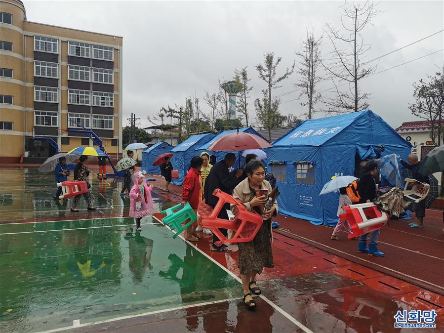 （新華全媒+）（4）四川瀘縣發生6.0級地震 救援有序開展