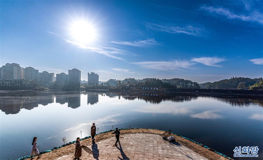 #（新华视界）（3）重庆南川：黎香湖冬景美如画