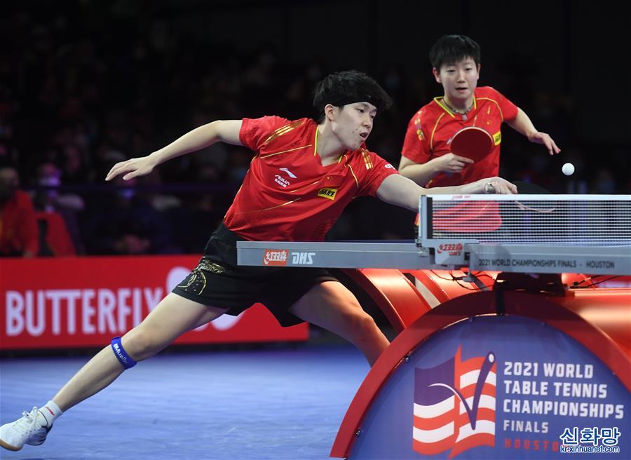 （體育）（4）乒乓球——世乒賽：孫穎莎/王楚欽奪得混雙冠軍