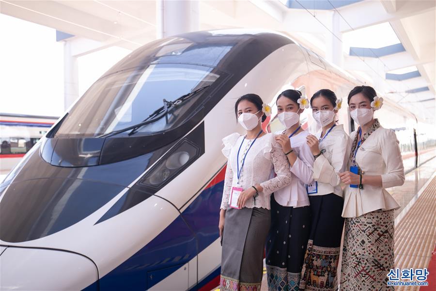 （國際）（6）寮國舉行儀式為中老鐵路祈福