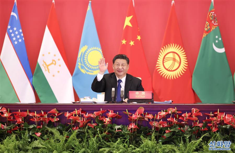 （XHDW）（1）习近平主持中国同中亚五国建交30周年视频峰会