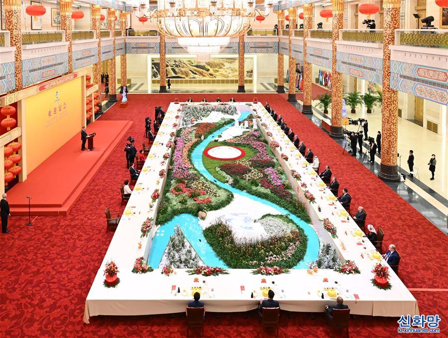 （时政）（3）习近平和彭丽媛设宴欢迎出席北京2022年冬奥会开幕式的国际贵宾