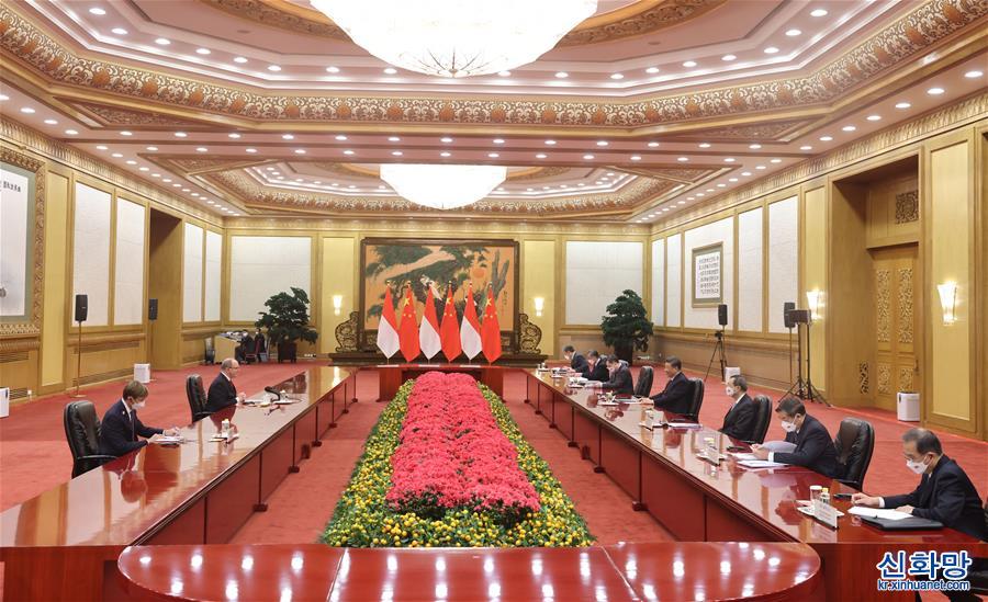 （XHDW）习近平会见摩纳哥元首阿尔贝二世亲王