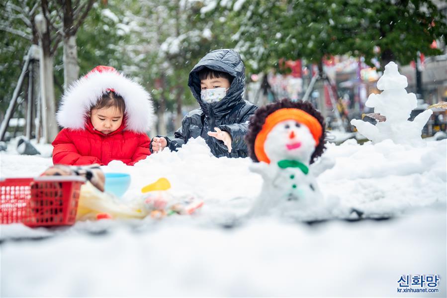 （环境）（5）武汉迎来降雪    