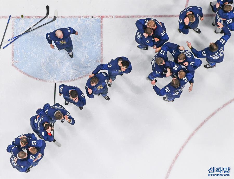 （北京冬奥会）冰球——男子金牌赛：芬兰队胜俄罗斯奥委会队获得金牌