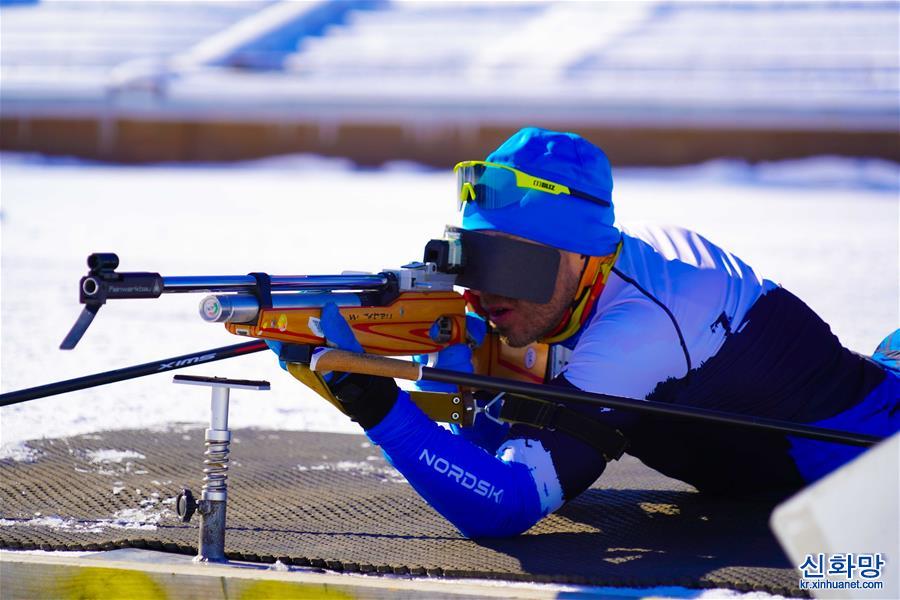 （体育）（4）哈萨克斯坦运动员积极备战北京冬残奥会