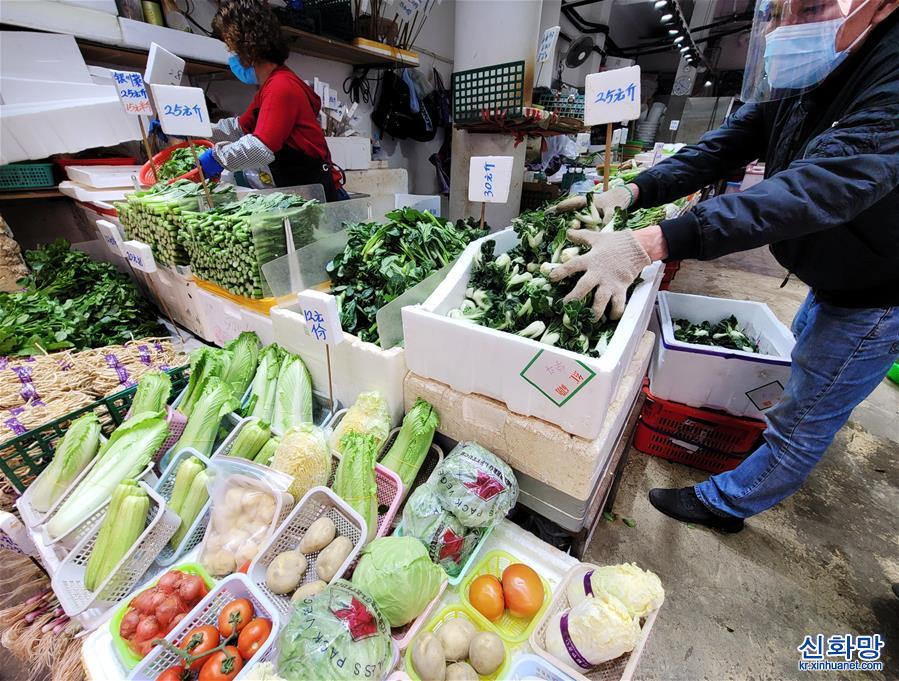 （港澳台·图文互动）（1）香港鲜活食品供应量正逐步恢复正常