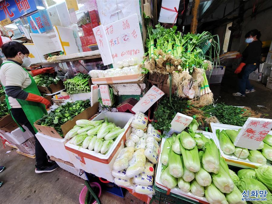 （港澳台·图文互动）（3）香港鲜活食品供应量正逐步恢复正常