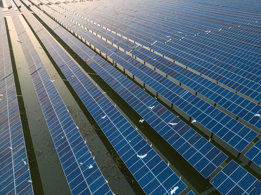 中 안후이, 태양광 발전량 25.58% 늘어...태양광, 신형 에너지 저장 산업 '뒷받침'