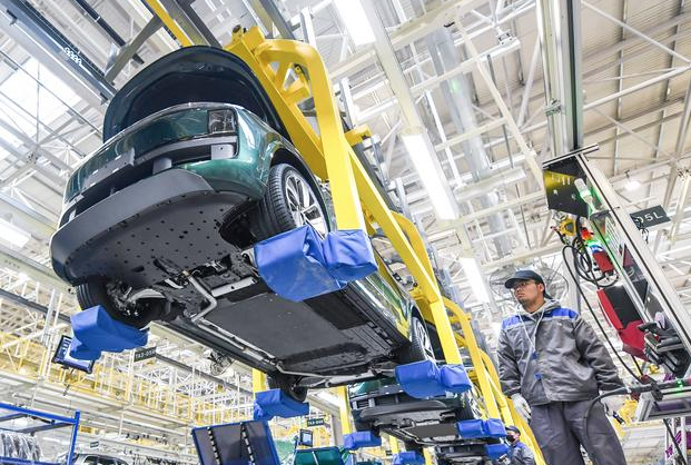 中 자동차 제조업 부가가치 전년 대비 12.3% 확대
