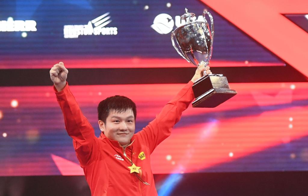 세계탁구선수권대회: 판전둥 남자 단식 우승
