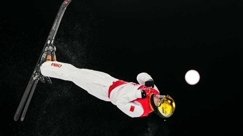 프리스타일 스키, 남자 에어리얼 결승, 中 치광푸 금메달