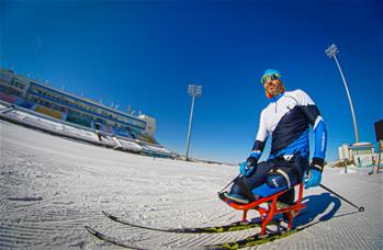 카자흐스탄 선수, 베이징 동계패럴림픽 준비에 박차