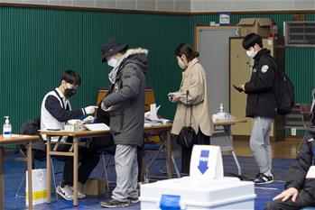 韓 제20대 대통령 선거 투표 시작