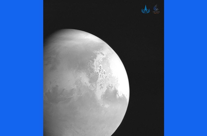 中 ‘톈원1호’, 첫 화성 영상 지구에 전송